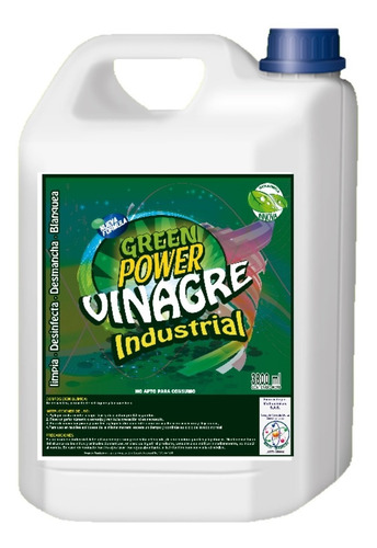 Vinagre Ind + Kit Limpieza 5gal - L a $9495