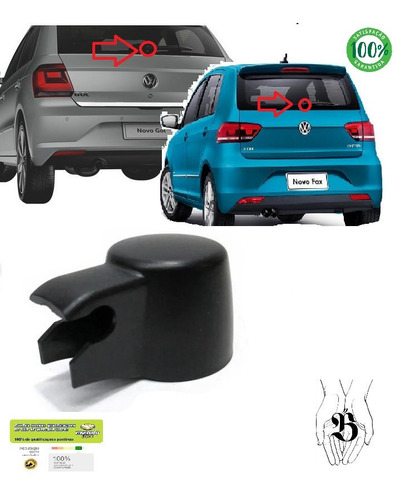 Capa Parafuso Limpador Traseiro Fox Spacefox 2015/.. Gol G7