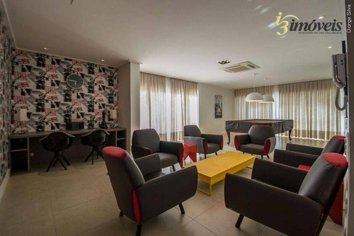 Imagem 6 de 30 de Grand Soleil, Apartamento Com Suíte Master E Closet, Uma Suíte, Um Dormitório, Um Escritório, Amplo Living, 3 Vagas, Bairro Fazenda, Itajaí Sc - Ap2145