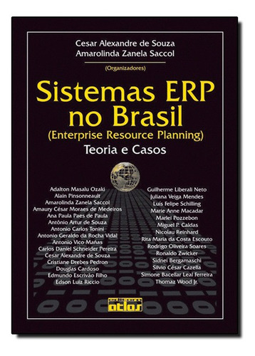 Livro Sistemas Erp No Brasil - Teoria E Casos