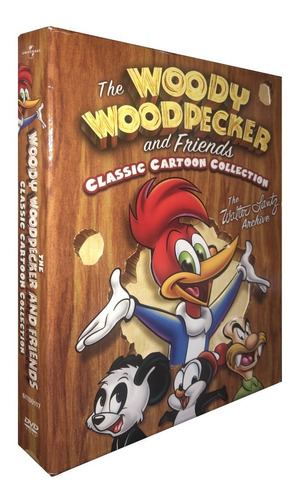 The Woody Woodpecker Serie Coleccion Cartoon Importada Dvd
