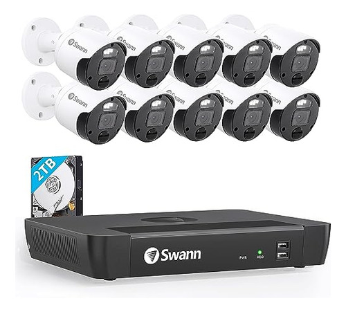 Swann Master 4k, 16 Channel Home Securi Swann_031123300010ve
