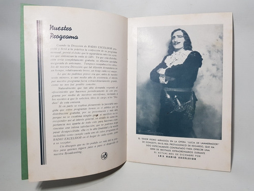 Imagen 3 de 10 de Antiguos Programas Radio Excelsior 1934 Lote X 3 Mag 58627