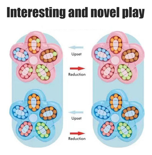 Juego Rotating Finger Iq Bean Toy Intelligence Games