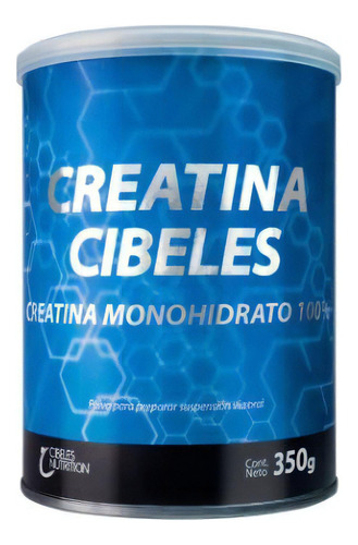 Creatina Monohidrato 100 % Cibeles 350gr Sabor Neutro