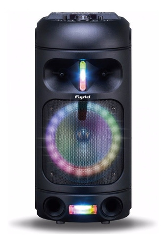Parlante Karaoke Fujitel 8  15w Rms Fm/usb/sd/aux/15w