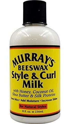 Gel Para Cabello - Murray's Beeswax Styler & Curl Milk 8oz