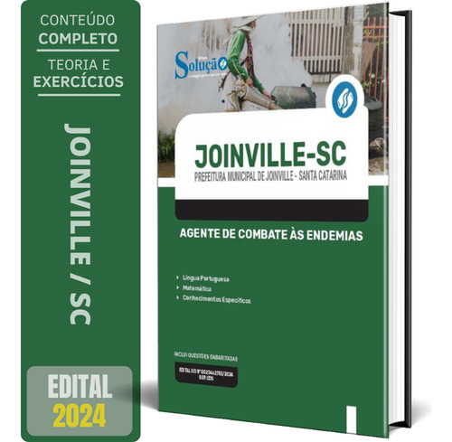 Apostila Agente De Combate Às Endemias Joinville Sc