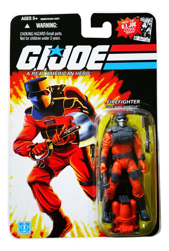 G.i. Joe 25th Anniversary Comic Series Cardback: Barbecue (.