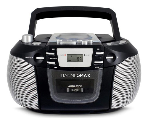 Hx301cd Cd/mp3 Boombox, Radio Am/fm, Grabadora De Casse...