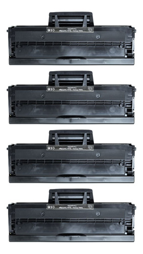 Kit 04 Toner Mltd-101s D101s P/ Impressora Samsung Ml-2162g