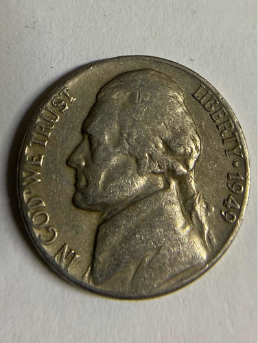 Moneda De 5 Centavos Usa De 1949 Envio Gratis