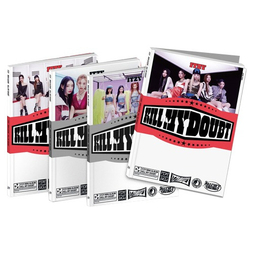 Itzy Kill My Doubt Versión Standard Set (las 4 Versiones)