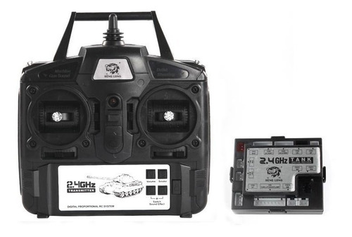 Tanque Rc Henglong Leopard 2a6 1/16 Humo Airsoft 6mm Sonido
