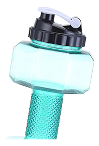 2 Botella De Agua Deportiva Con Pesas Ajustables Con 2200ml