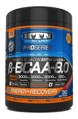 Htn Bcaa 8.0 De 360 Grs Con Oxido Nitrico Glutamina