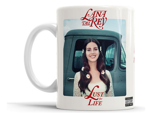 Taza Cerámica Lana Del Rey Lust For Life