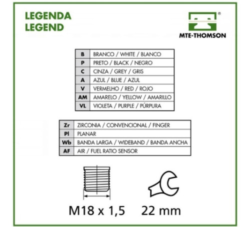 Sensor De Oxígeno / Audi A4 1.8 Lts 2001 A 2005