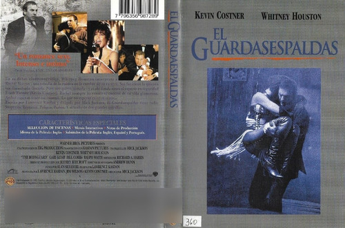 El Guardaespaldas Dvd Kevin Costner Whitney Houston