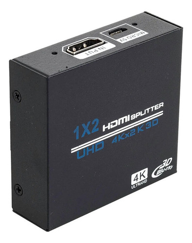 Splitter Hdmi - 1 Entrada 2 Saídas Full Hd 1080p E 4k