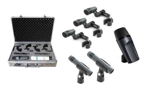 Set De 7 Micrófonos Batería Sennheiser Drumkit600 