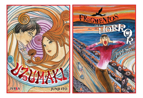 Combo Uzumaki + Fragmentos Del Horror - Junji Ito - Ivrea