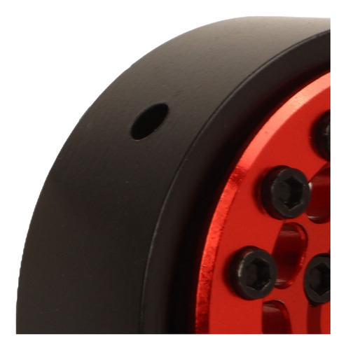 Cubo De Rueda Rc Beadlock De 1,0 Pulgadas, Rojo Y Rojo, 4 Un