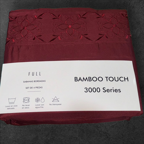 10 Juegos De Sabanas Bamboo Touch 3000 Matrimonial