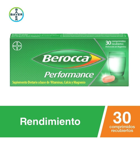 Berocca Performance Multivitaminico 30 Comprimidos Laqueados