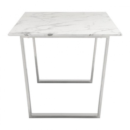 Mesa De Comedor Modelo Atlas - Blanco Këssa Muebles