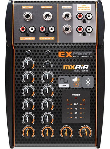 Consola Mixer Expert Mx-air Mixer + Procesador 4 Salidas 