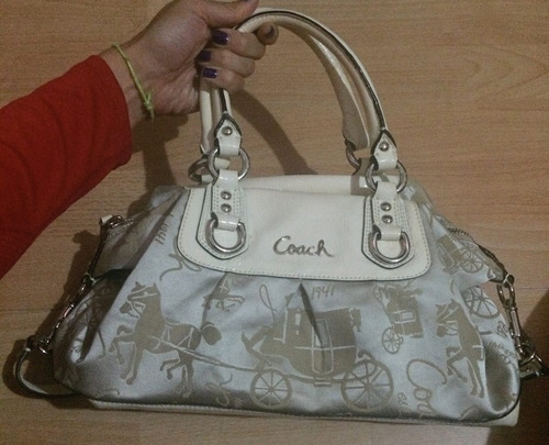 Linda Bolsa Coach Madison Patent Leather Petite Original!!