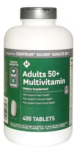 Multivitaminico Adultos 50+ - Unidad a $325