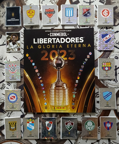 Set Álbum+ Todas Las Láminas Copa Libertadores 2023 Panini 