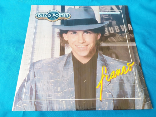 Franco Disco Poster Acetato Vinil Lp