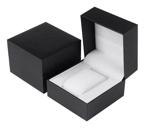 Imagen 4 de 11 de 2xblack Single Slot Watch Caja Reloj De Caja Organizador