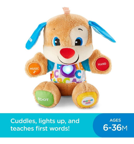 Fisher Price Perrito Aprende Conmigo Ríe Ingles