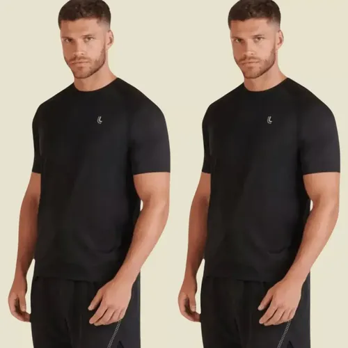 MLB 5305748880 Kit 2 Camiseta Dry Masculina Fit Lupo Basica Academia JM