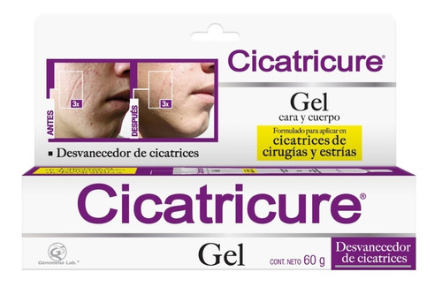 Cicatricure Gel Desvanecedor De Cicatrices 60 G.