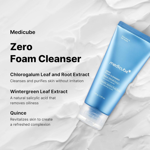 Medicube Limpiador De Espuma Zero Foam Cleanser Pieles Sensi