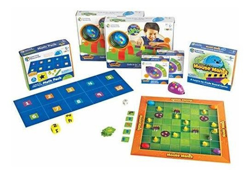 Recursos De Aprendizaje Code & Go Robot Mouse Classroom Set.