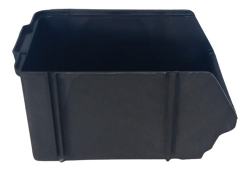 Imagem 6 de 8 de Caixa Gaveta Preta Plastica Bin Empilhavel Num 5
