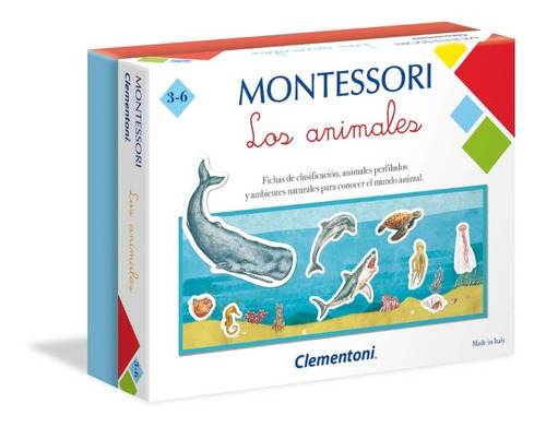 Juego Educativo Montessori Los Animales