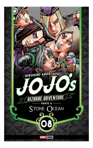 Jojo's Bizarre Adventure - Stone Ocean #08 Manga Panini