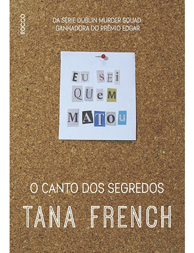 O canto dos segredos, de French, Tana. Editora Rocco Ltda, capa mole em português, 2017