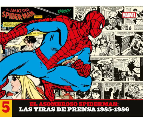 Tiras De Spiderman Coediciones El Asombroso Spider-man N.05, De Dan Barry, Floro Dery, Stan Lee., Vol. 05. Editorial Marvel, Tapa Dura, Edición 05 En Español, 2023