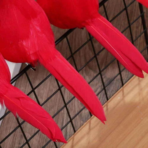 Colección De Estatuas De Pájaros Artificiales Artesanías