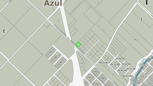 Terreno En Venta - 1.597mts2 - Azul