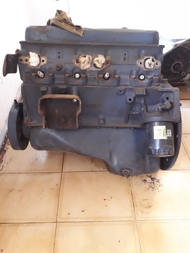 Motor Chevrolet Tapa Rayada 8 Cilindros 