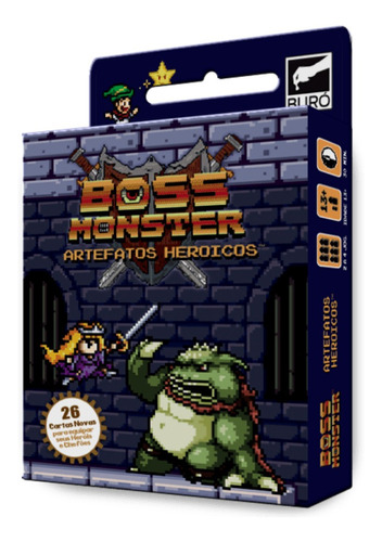 Boss Monster Artefatos Heroicos Expansao Jogo Card Tabuleiro